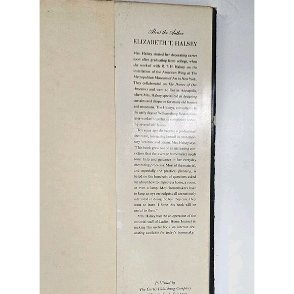 Ladies Home Journal Book Of Interior Decoration 1954 Elizabeth Halsey MCM - Picture 4 of 8